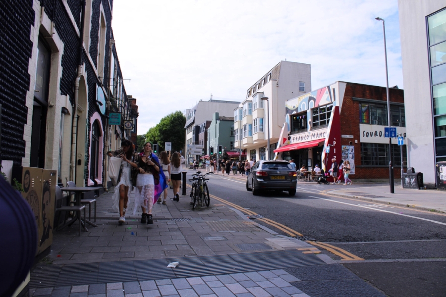 Random street of Brighton.