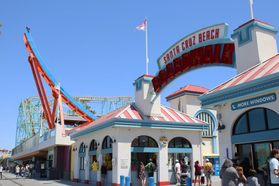 Santa Cruz Beach Boardwalk.