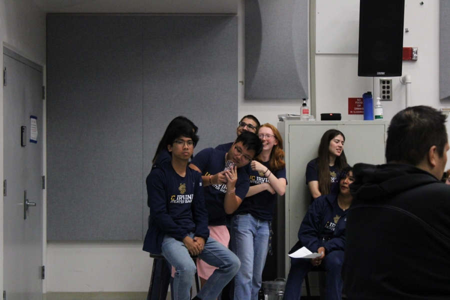 Section managers for the band.