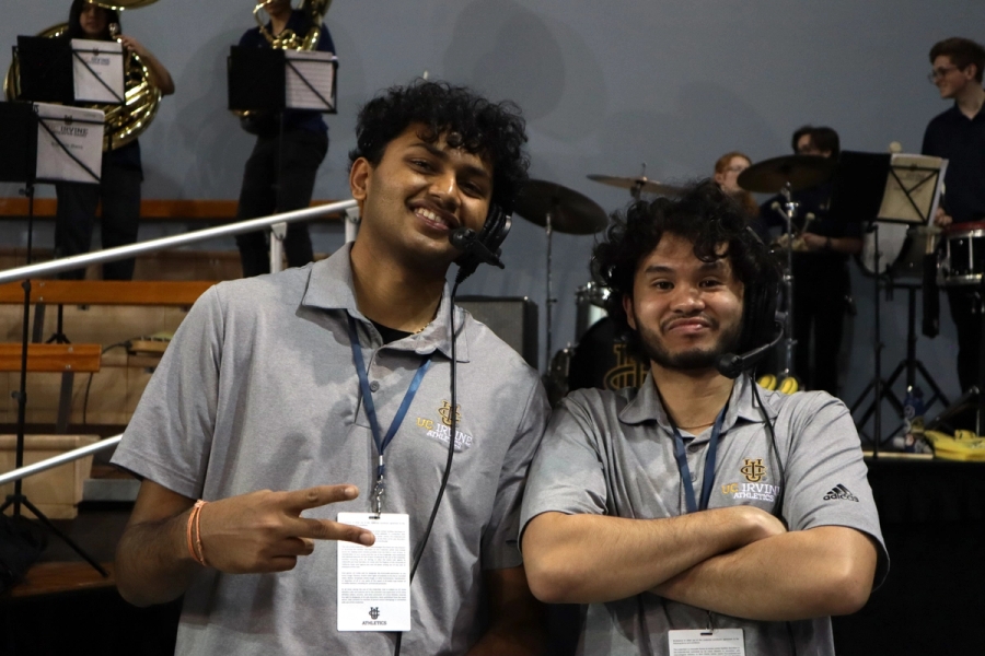 Bren staff posing.