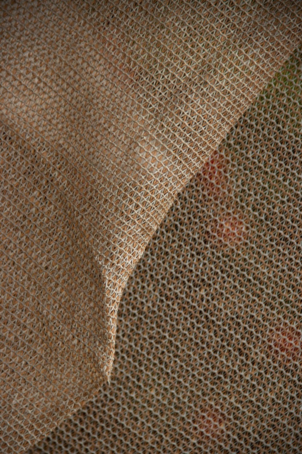 Folds in a texture fabric.