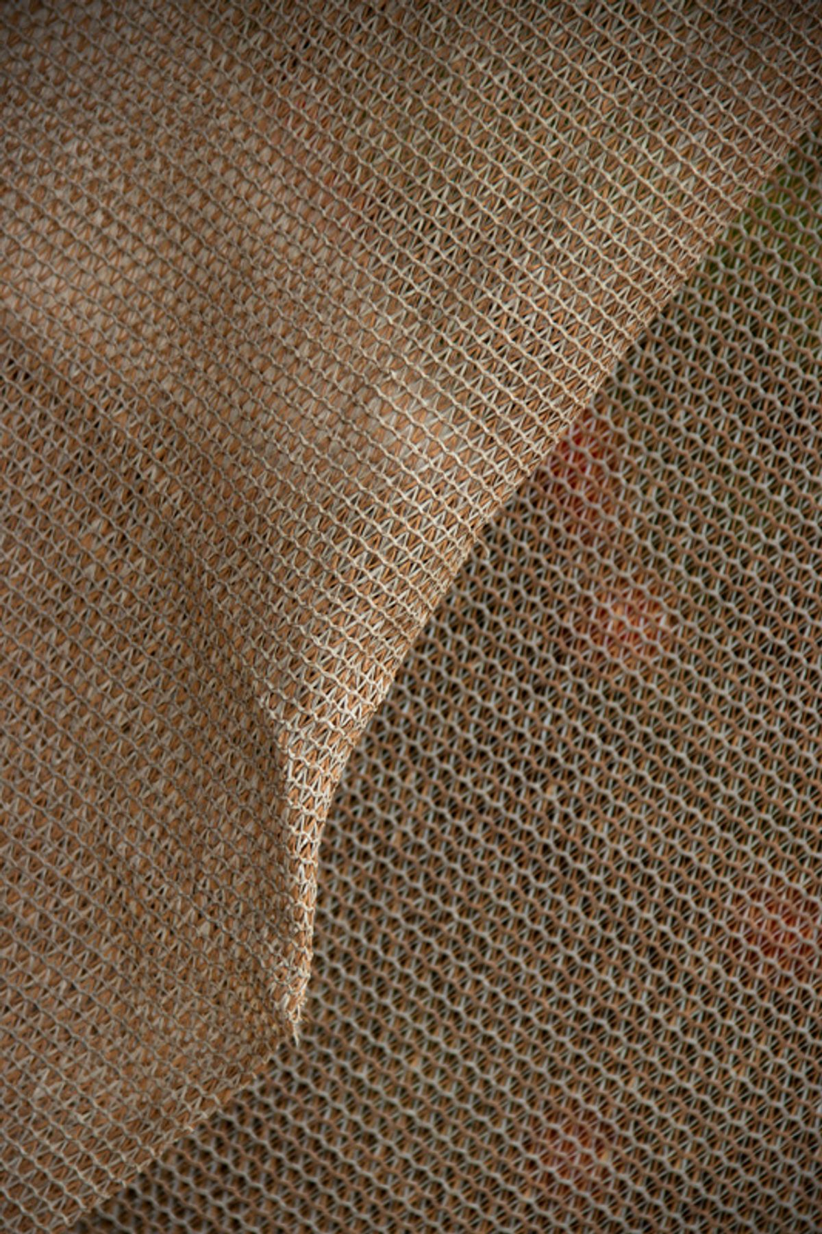 Folds in a texture fabric.