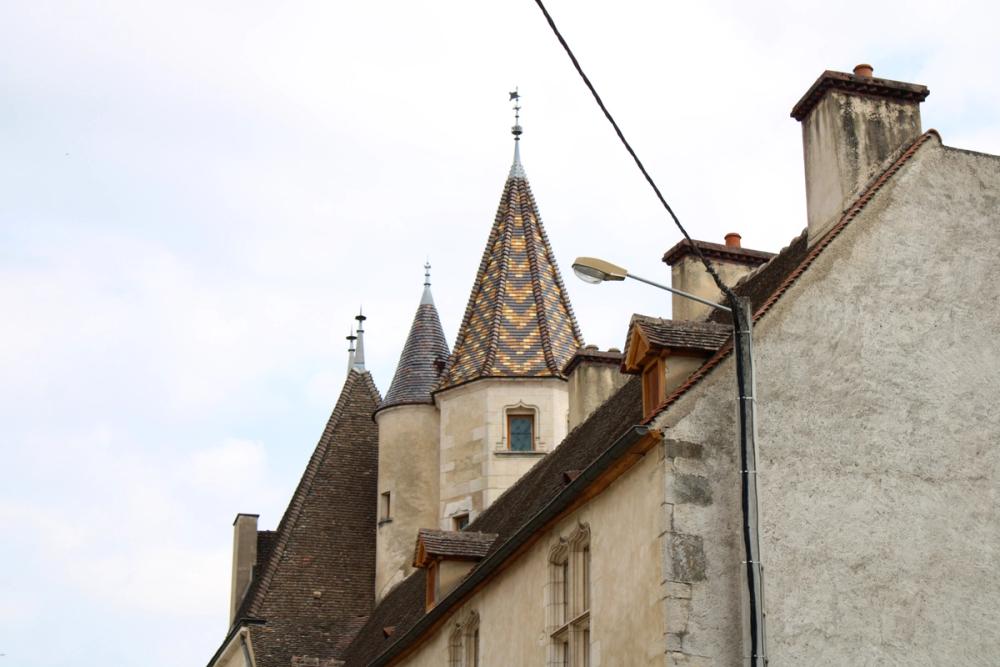 Church in residential area.
