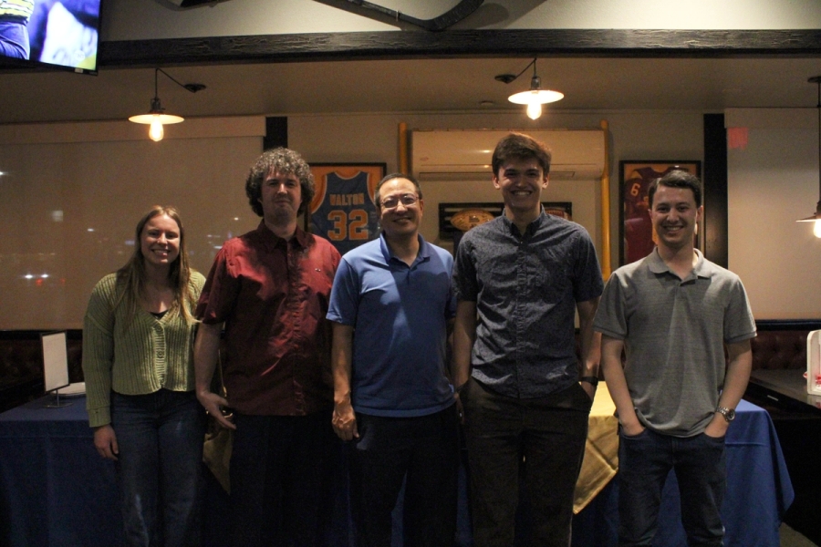 Low reeds/brass section.