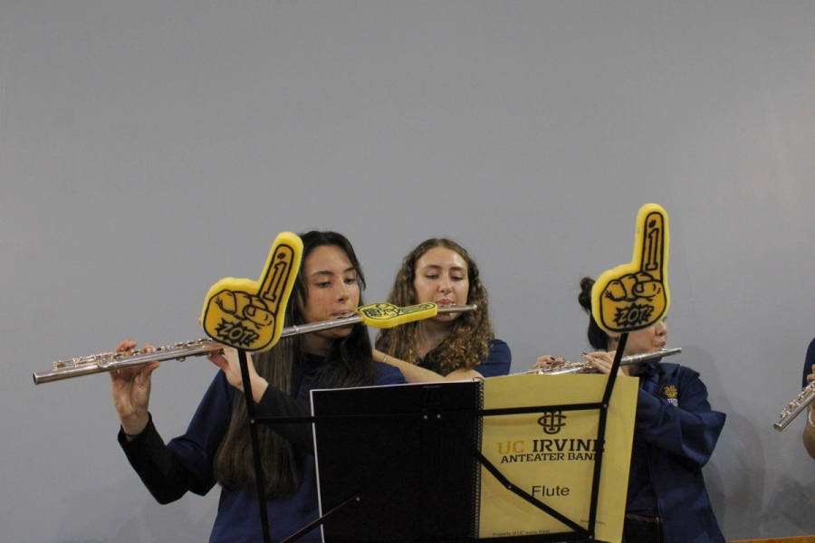 Flutes playing with Zot fingers.
