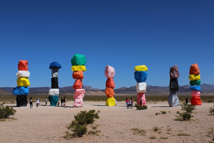 Seven Magic Mountains.
