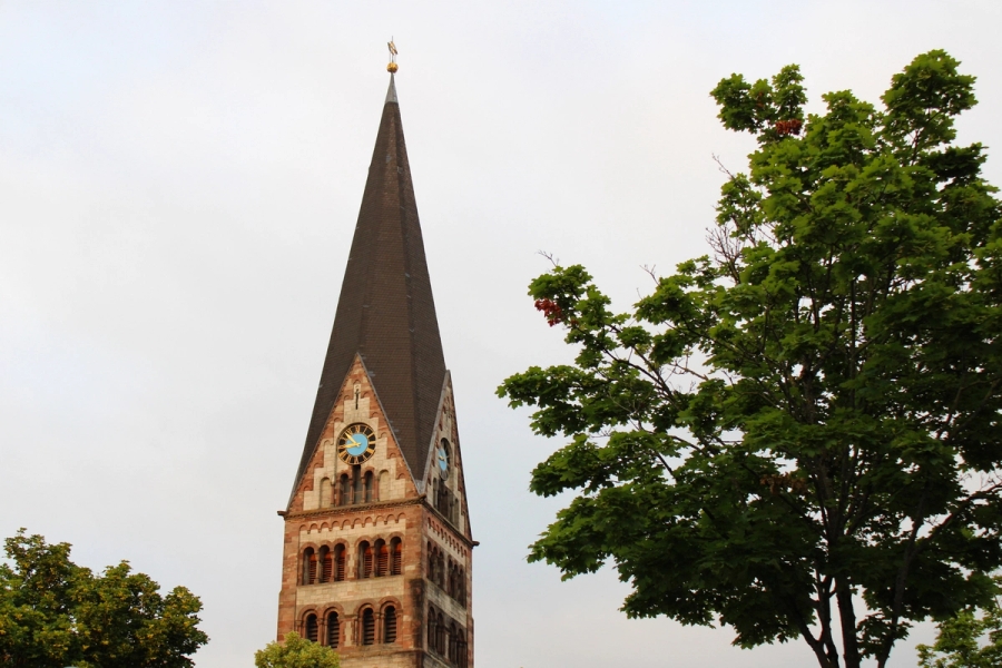 Tower of a cathedral.