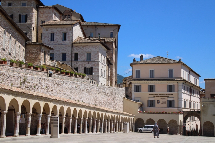 Churchgrounds of Assisi.