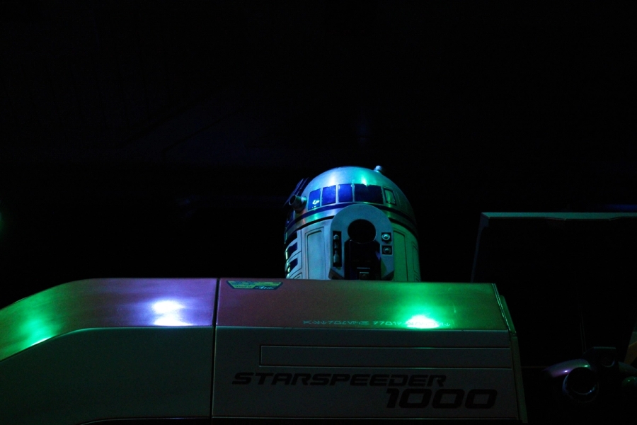 R2-D2 on ship.