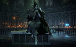 The Fool's Idol floating in Bluepoint's Demon's Souls remake