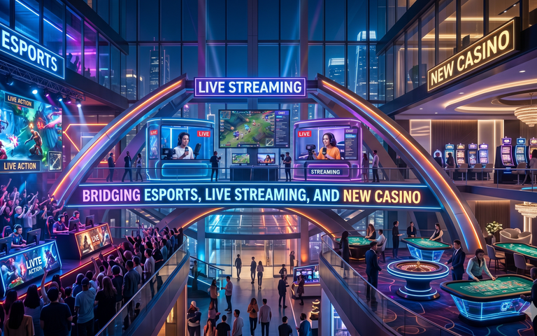 Emerging Trends in Gaming: Bridging Esports, Live Streaming, and New Casino Technologies