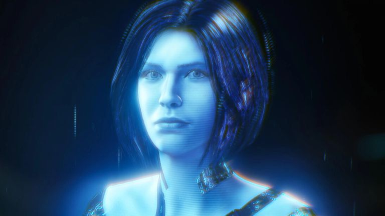 Cortana in Halo: Campaign Evolved