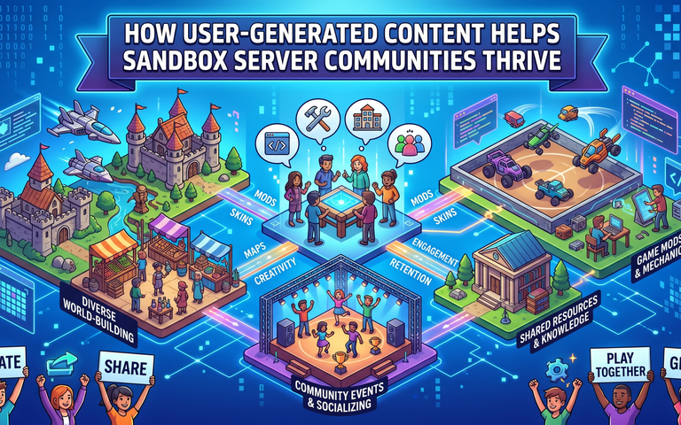 How User-Generated Content Helps Sandbox Server Communities Thrive