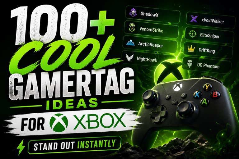 100+ Cool Gamertag Ideas for Xbox (Stand Out Instantly)