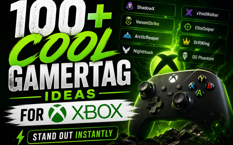 100+ Cool Gamertag Ideas for Xbox (Stand Out Instantly)