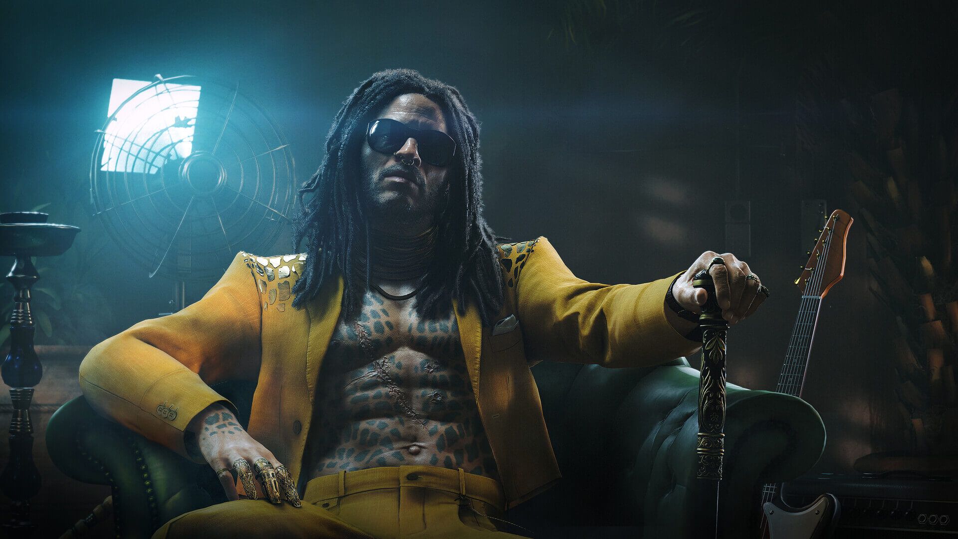 Lenny Kravitz in 007 First Light