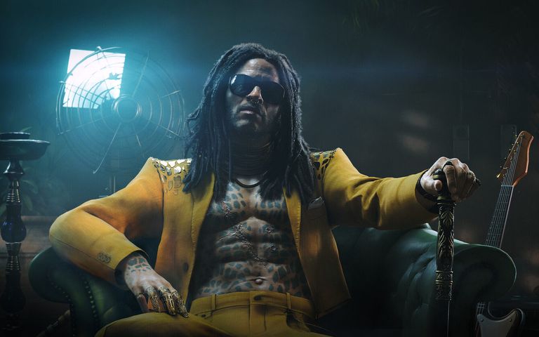 Lenny Kravitz in 007 First Light