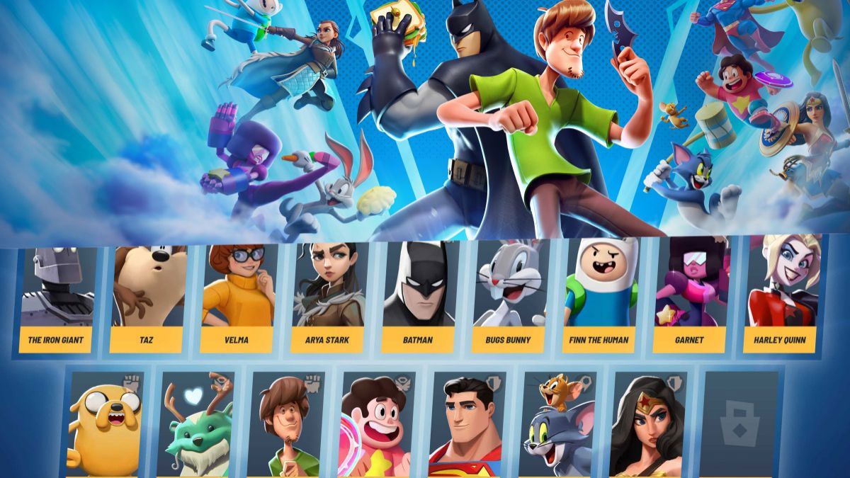 Tier list for Multiversus characters