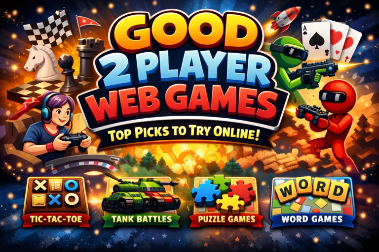 Good 2 Player Web Games: Top Picks to Try Online