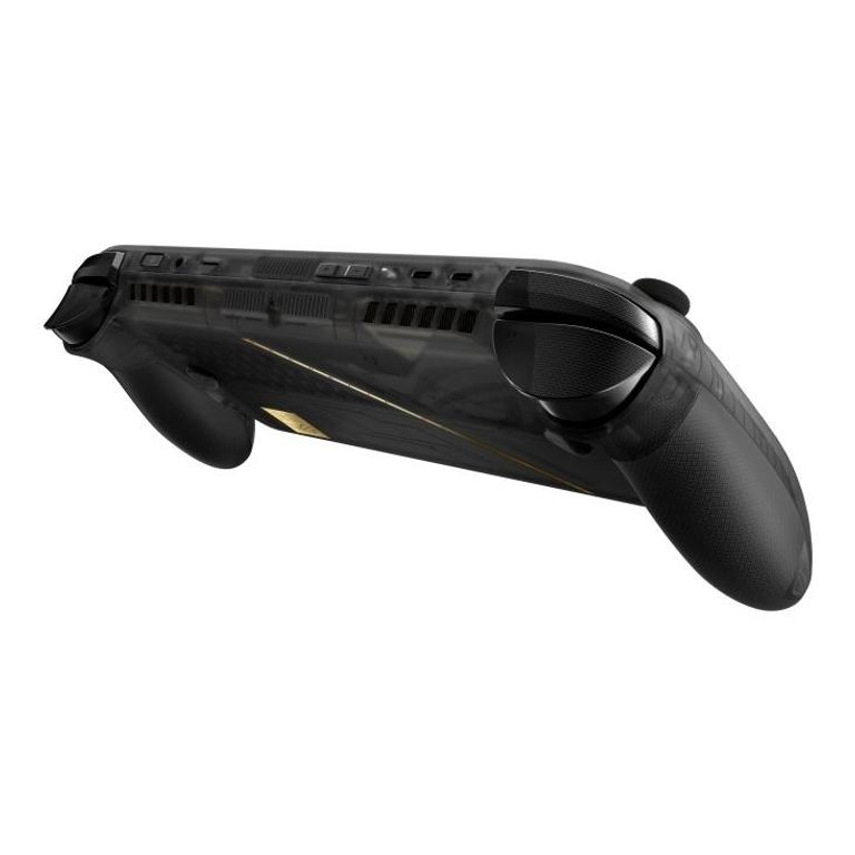 ASUS ROG Xbox Ally X20, top view showing shoulder buttons, triggers and cooling vents