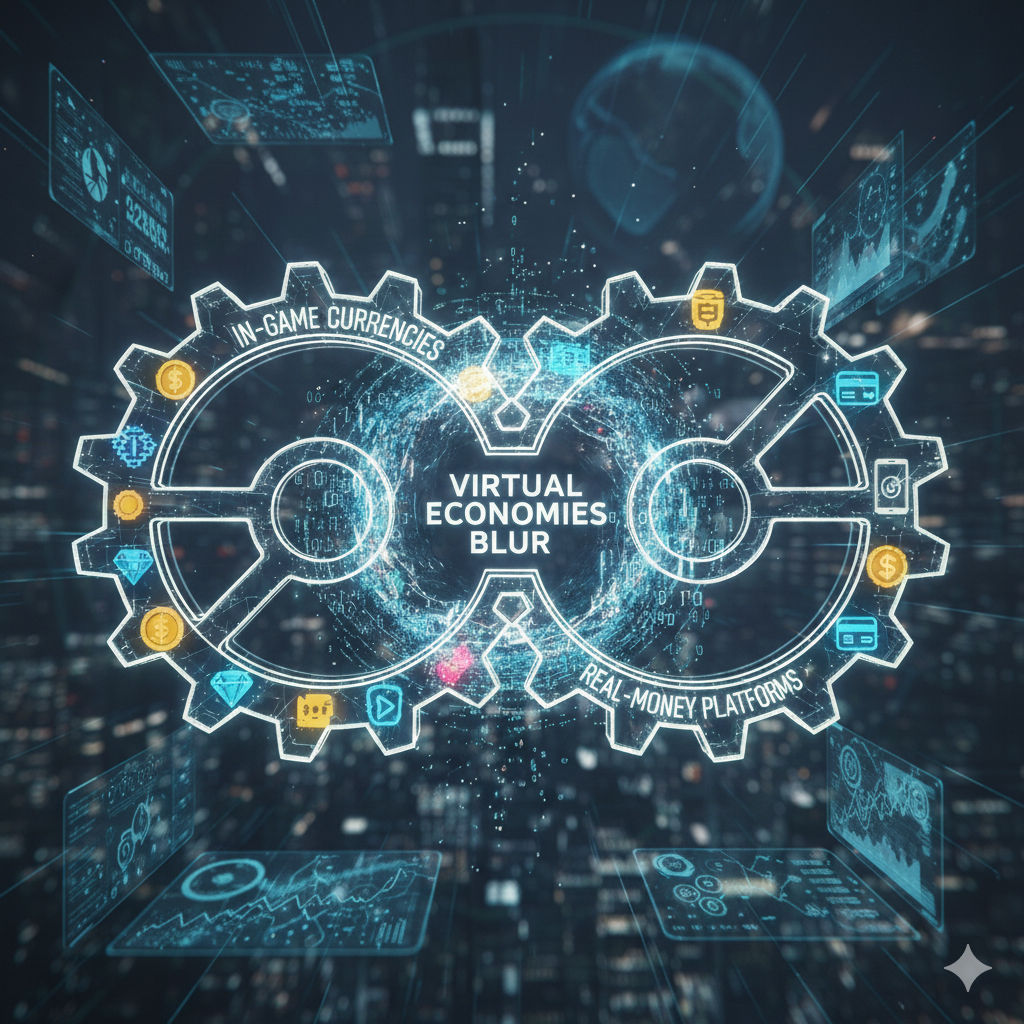 In-Game Currencies vs Real-Money Platforms: Where Virtual Economies Blur