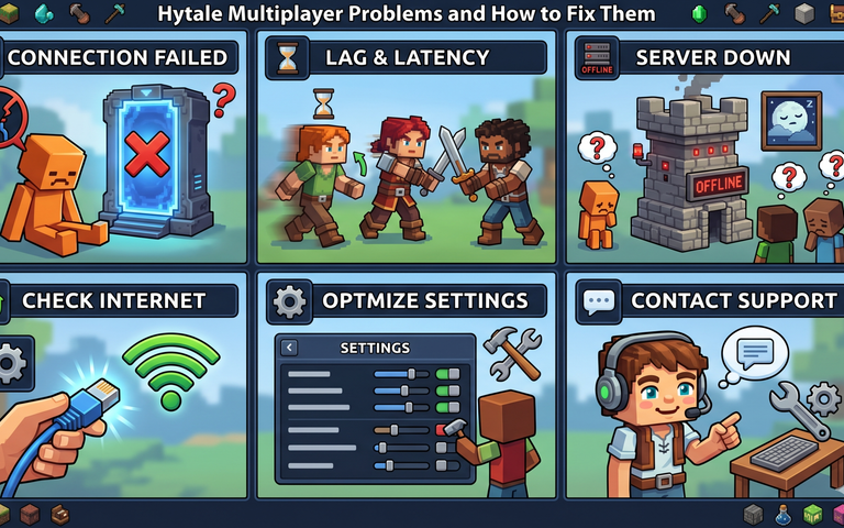 Hytale Multiplayer Problems and How to Fix Them