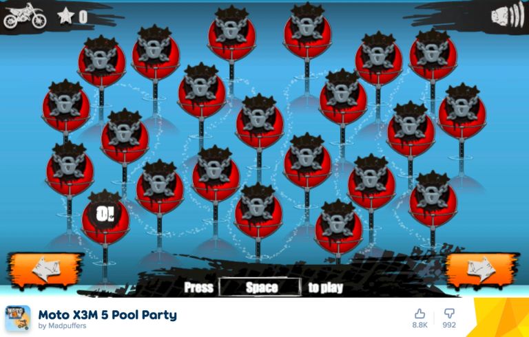 Moto X3M 5 Pool Party Review – Party Of Five