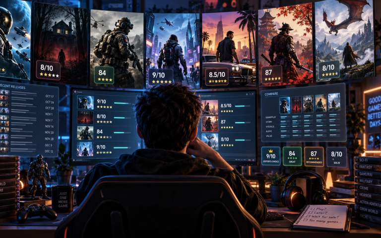 Why Review Scores Still Matter When There’s Too Much to Play