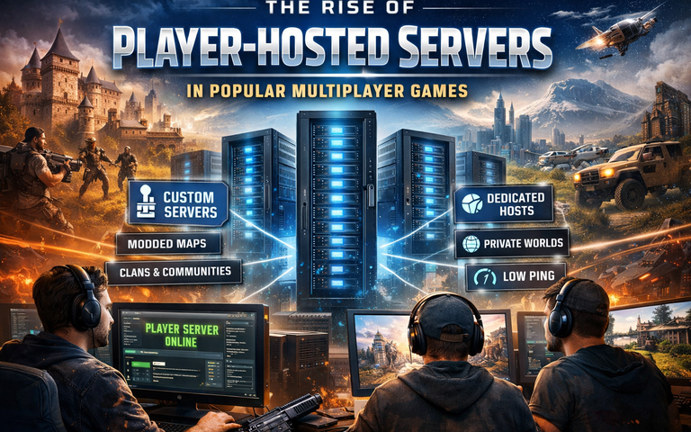 The Rise of Player-Hosted Servers in Popular Multiplayer Games