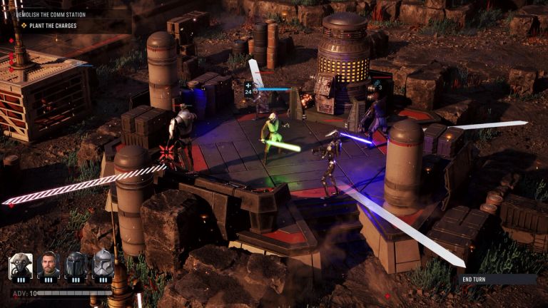 A tactical overview in Star Wars: Zero Company