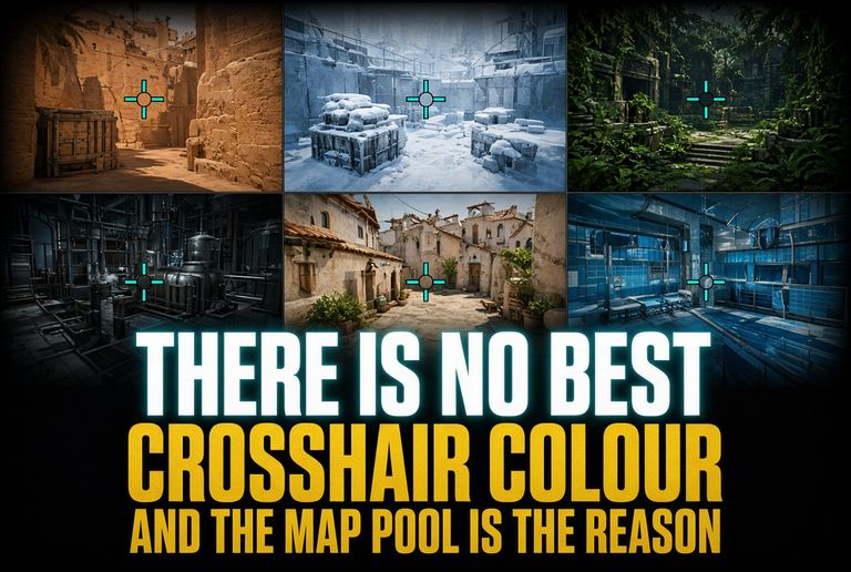 There Is No Best Crosshair Colour, and the Map Pool Is the Reason