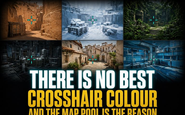 There Is No Best Crosshair Colour, and the Map Pool Is the Reason