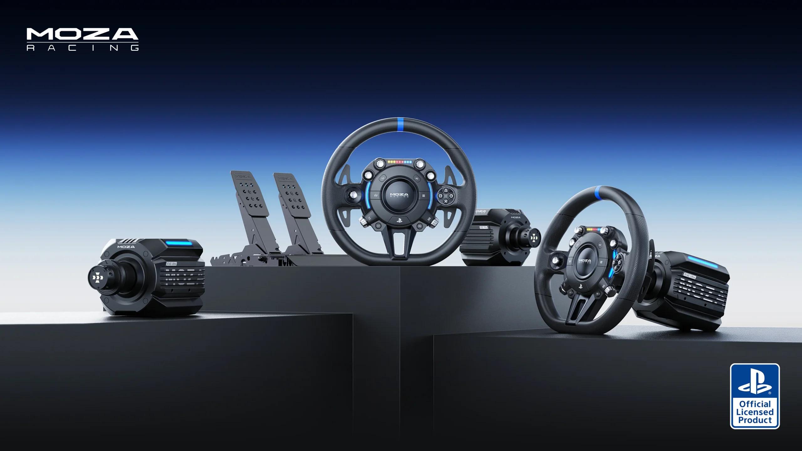 MOZA Racing Debuts Its First Officially Licensed Racing Wheels for PlayStation®5 Consoles at Tokyo Game Show 2026