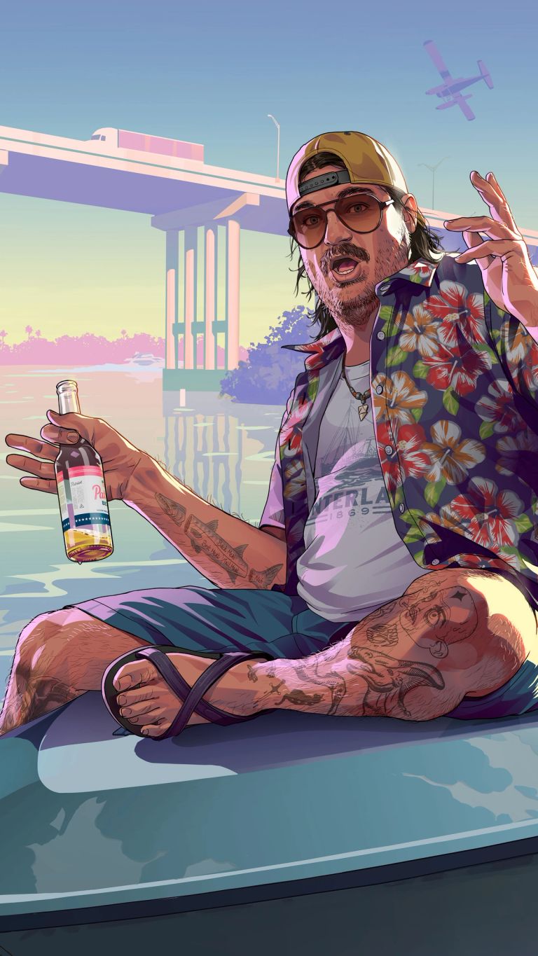 Cal Hampton — official GTA 6 artwork