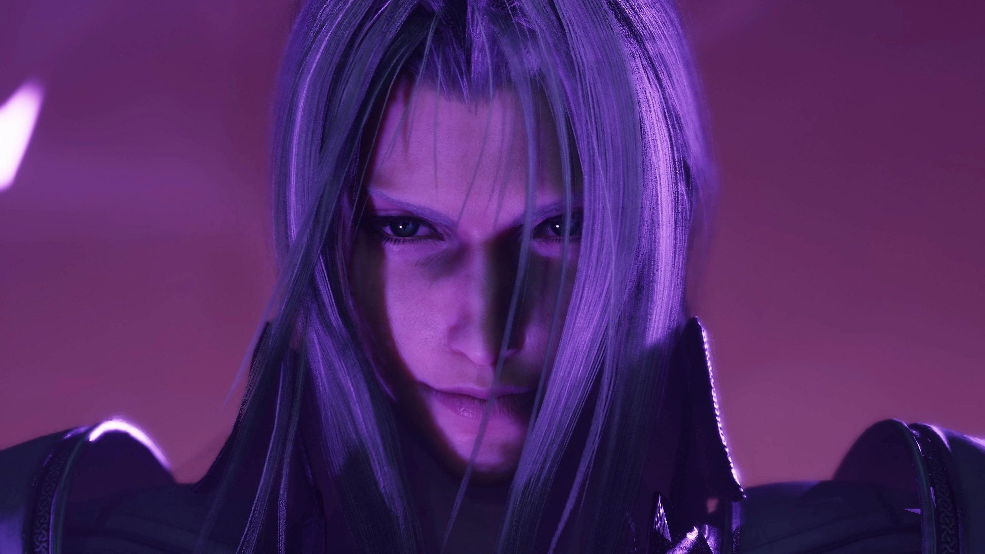 Sephiroth's face in Final Fantasy 7 Rebirth