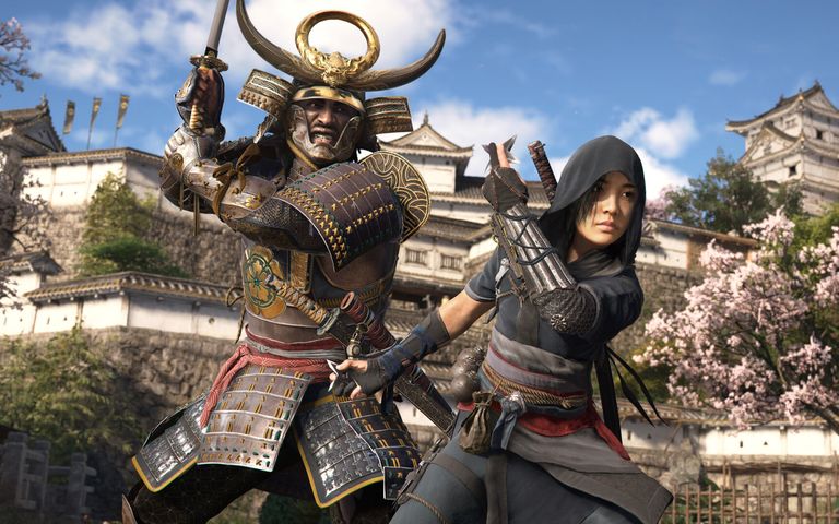 Yasuke and Naoe in Assassin's Creed Shadows