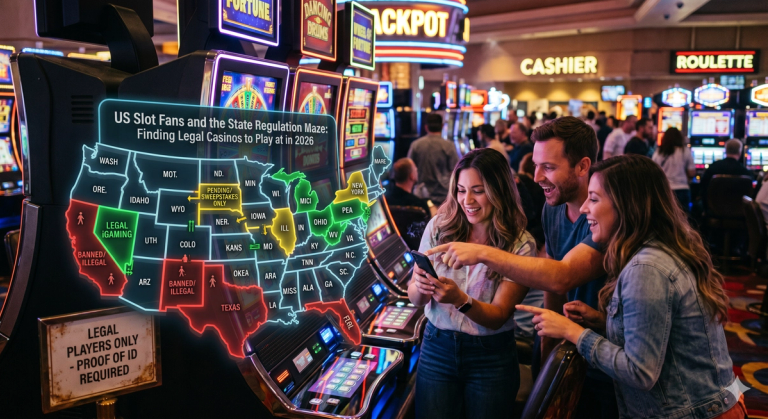 US Slot Fans and the State Regulation Maze: Finding Legal Casinos to Play at in 2026