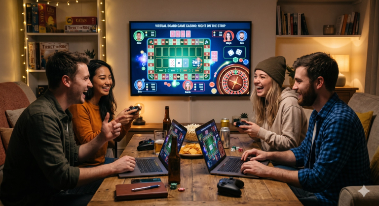 The Technical Anatomy of a Perfect Virtual Board Game & Casino Night