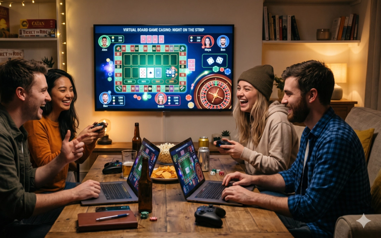 The Technical Anatomy of a Perfect Virtual Board Game & Casino Night