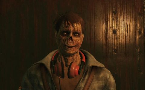 A ghoul with headphones on in Fallout 76