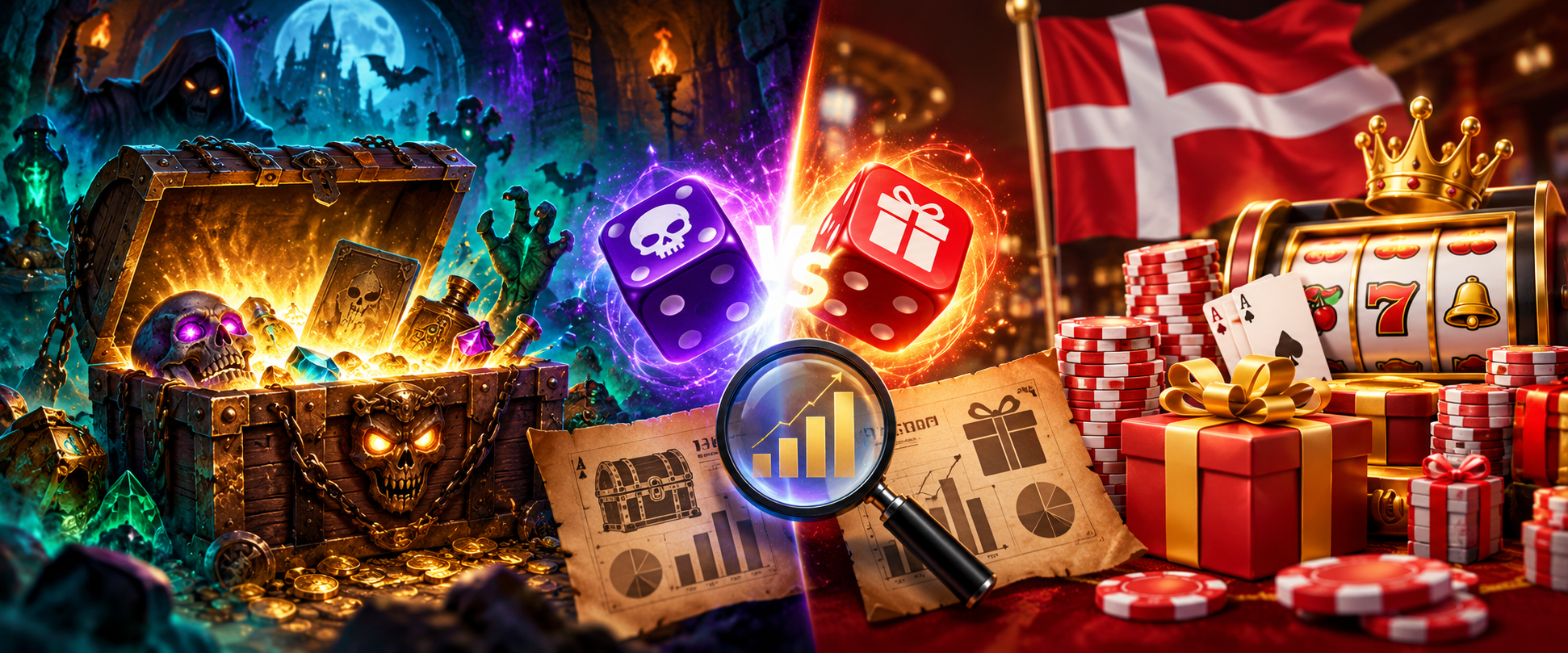 Trove of Terror vs Danish Casino Bonuses: How to Read the Odds Behind Randomised Rewards
