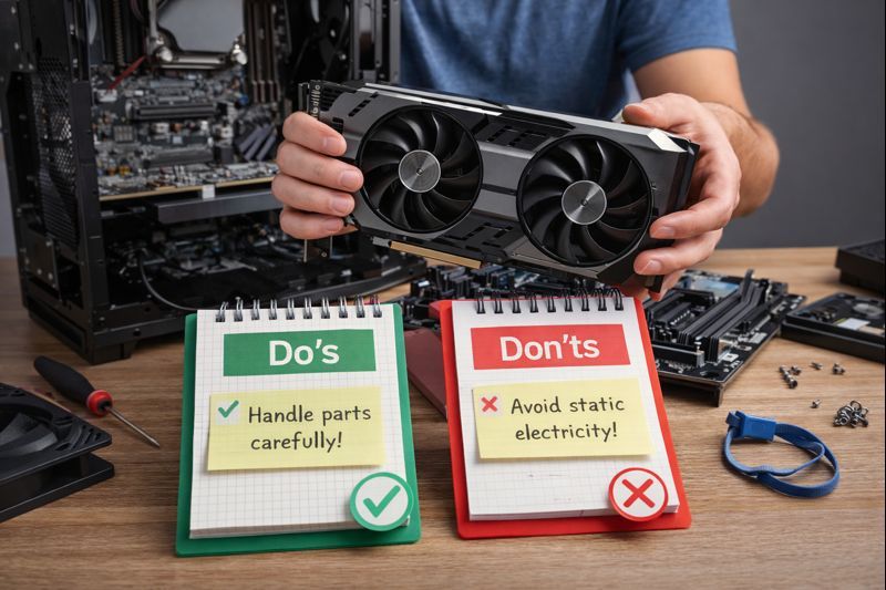First-Time PC Build: Key Do’s and Don’ts