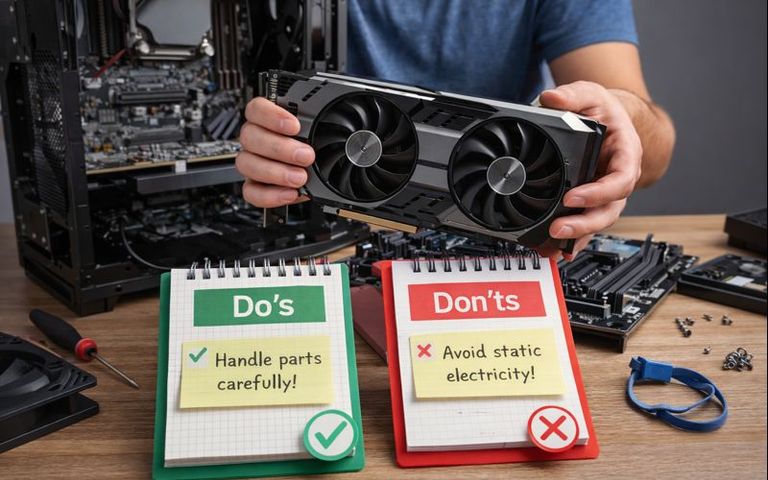 First-Time PC Build: Key Do’s and Don’ts