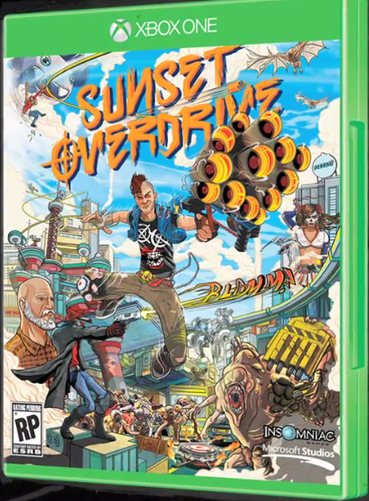 Xbox One Exclusive ‘Sunset Overdrive’ Boxart Revealed