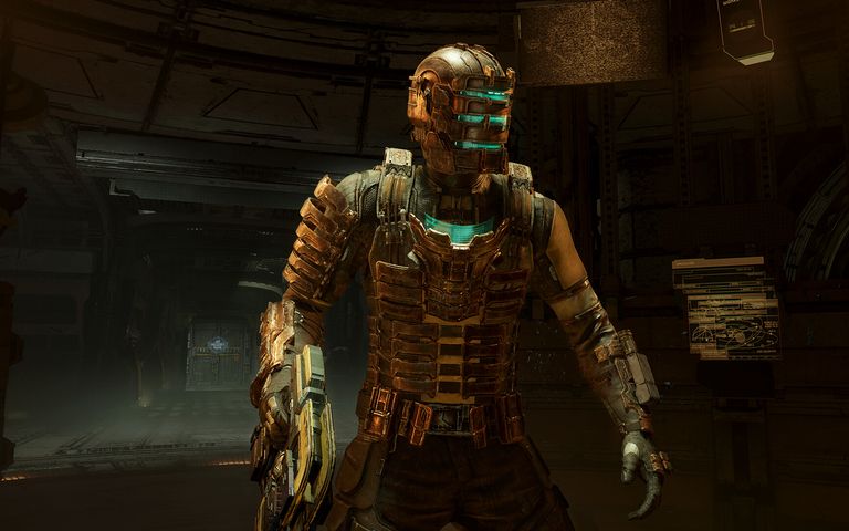 Isaac Clarke in Dead Space