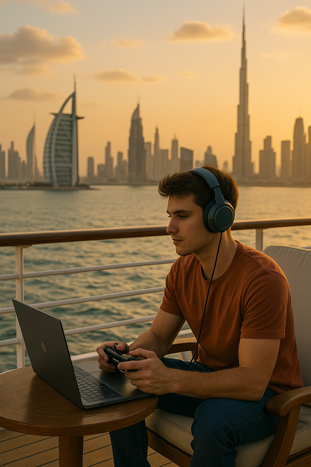 Respawn in Style: Game All Night, Cruise All Day in the Emirates