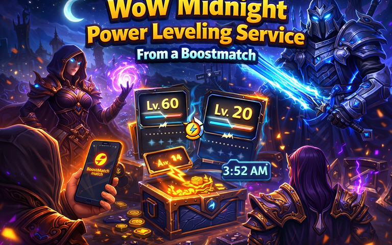 WoW Midnight Power Leveling Service From a Boostmatch