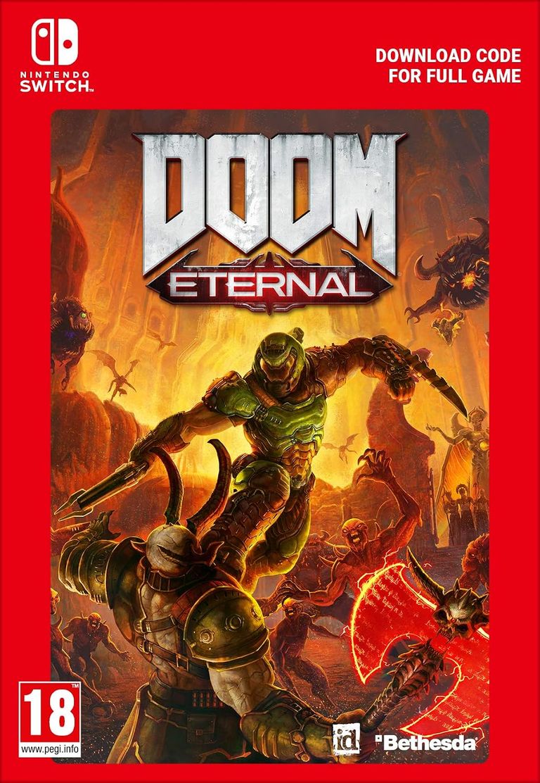 DOOM Eternal Standard | Nintendo Switch - Download Code : Amazon.co.uk: PC & Video Games
