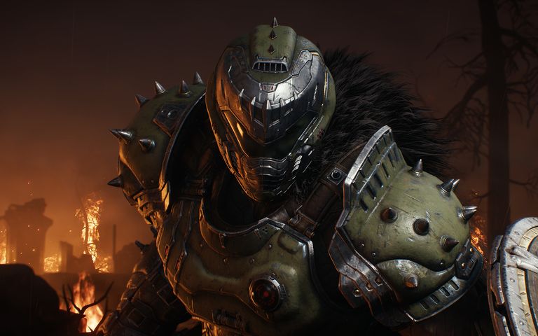 The Doom Slayer in Doom: The Dark Ages