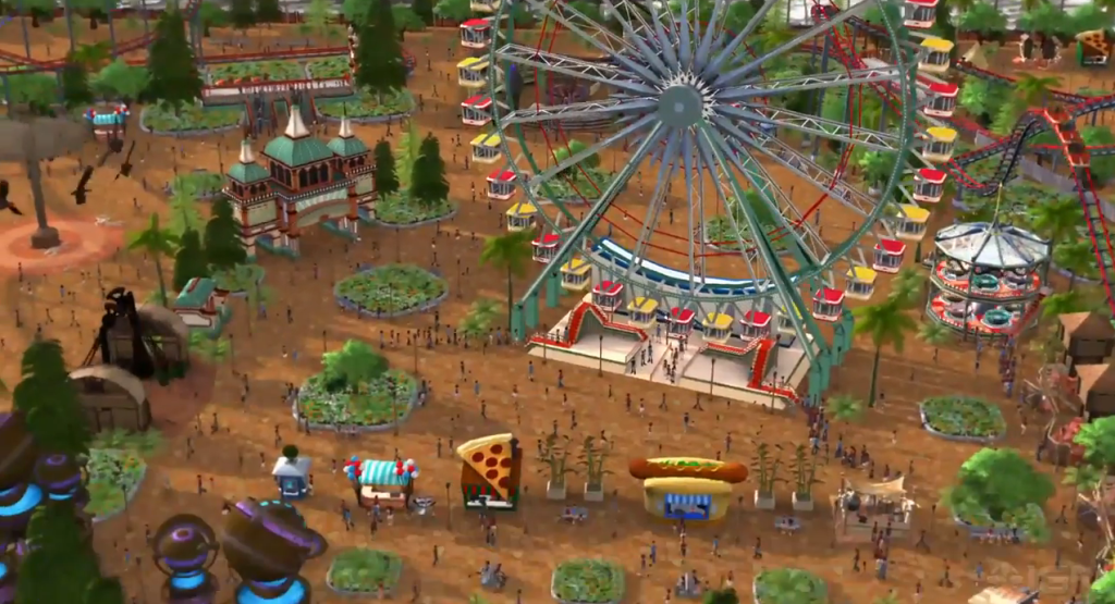 RollerCoaster Tycoon World Trailer